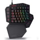 Redragon K585 DITI Einhand-RGB-Mechanical-Gaming-Tastatur mit Rote Schalter