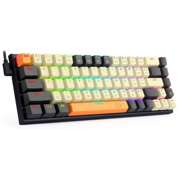 Redragon Mechanische Gaming-Tastatur, 60 Prozent Tastatur, Vollständig programmierbar, RGB - Perfekt für Windows, Mac und Laptop