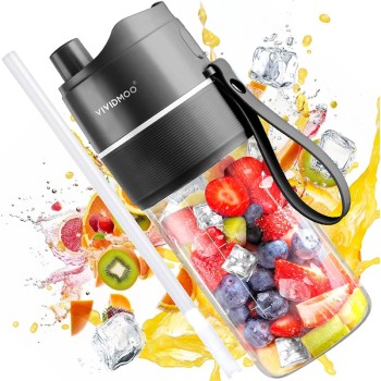 Tragbarer Mixer für Smoothies und Shakes | USB-wiederaufladbarer Mini-Mixer