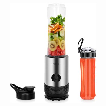 KitchenProPlus Mini Smoothie Maker 260 W - Elektrischer Mixer für unterwegs